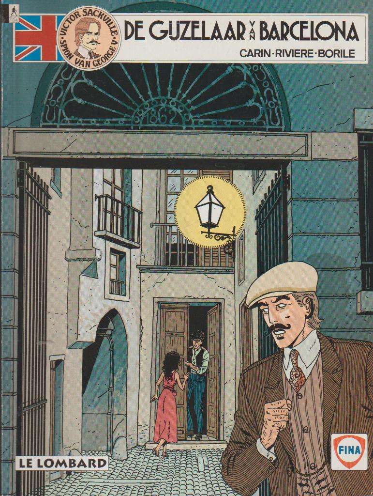 Strip Victor Sackville nr. 6 - De gijzelaar van Barcelona -, Livres, BD, Envoi