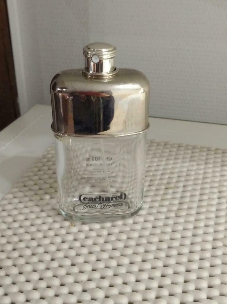 Flacon de parfum VIDE Cacharel pour L'Homme 100 ml, Enlèvement ou Envoi, Comme neuf, Bouteille de parfum