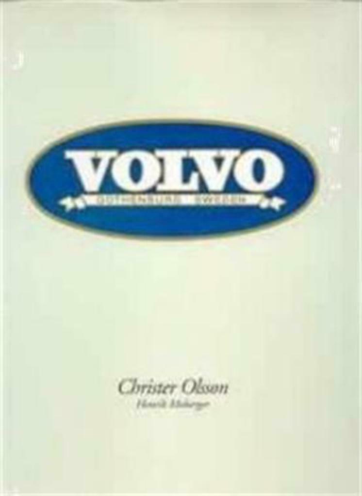 Volvo, Gothenburg Sweden, Ophalen of Verzenden, Volvo