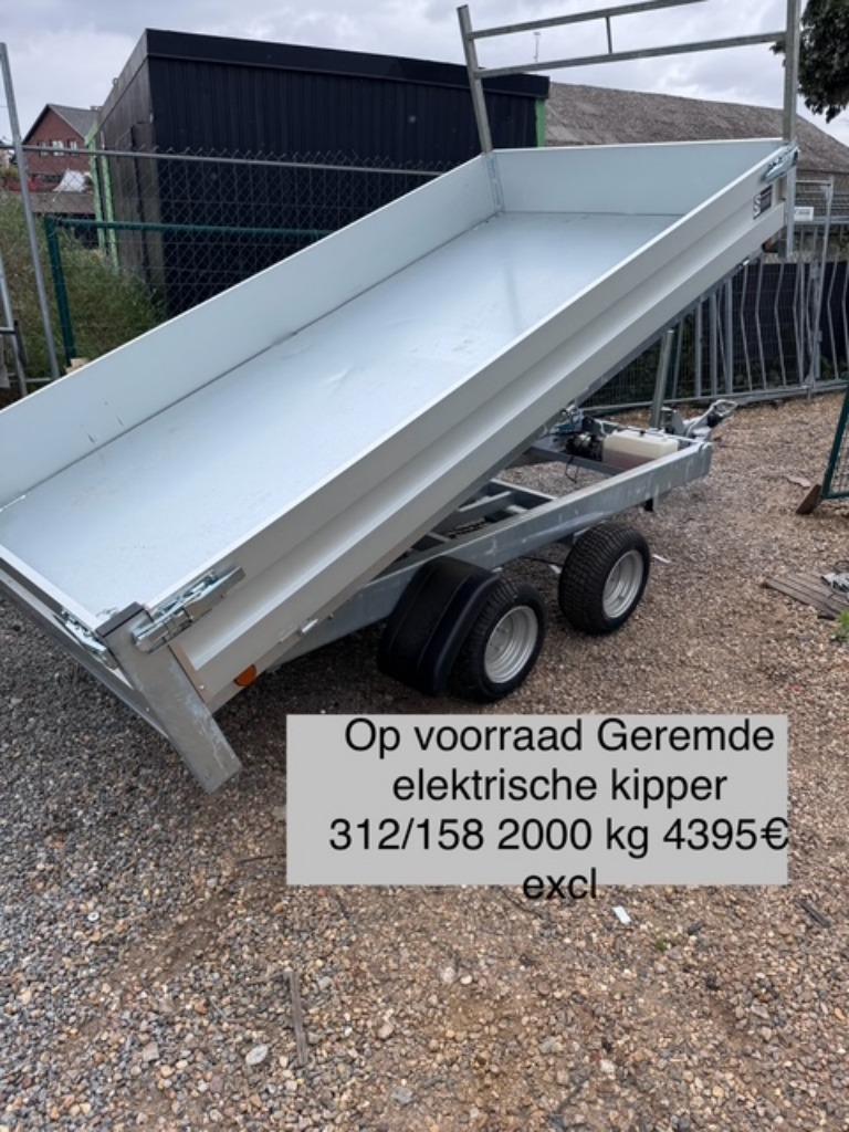Verschillende geremde aanhangwagen op voorraad, Auto-onderdelen, Banden en Velgen, Ophalen