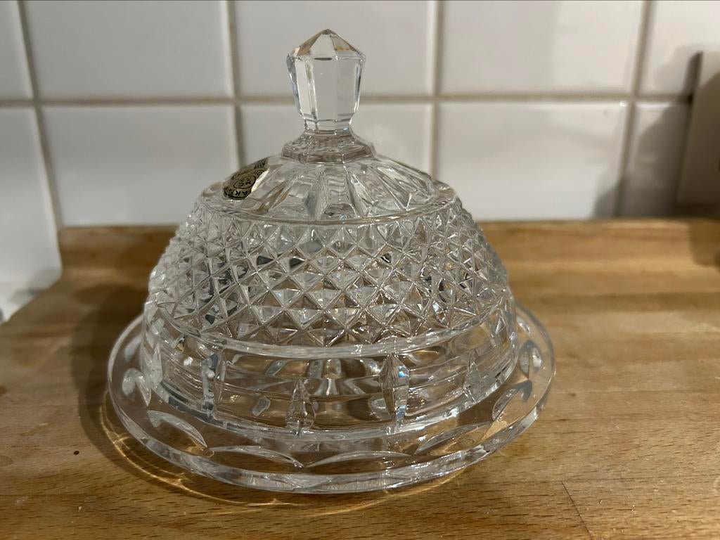 Bonbonnière en cristal  D15cm, Enlèvement, Neuf