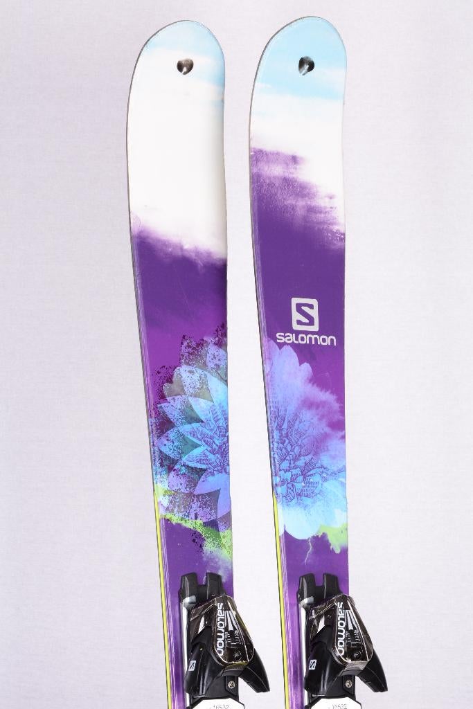 166 skis pour femmes SALOMON MYRIAD Q-83, Sports & Fitness, Ski & Ski de fond, Utilisé, Skis, Salomon, Carving, Enlèvement ou Envoi