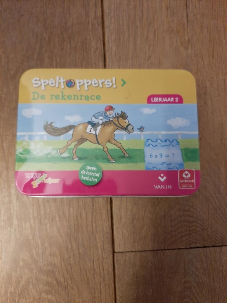 De rekenrace - leerjaar 2 - speltoppers - Thuiswijzer, Ophalen of Verzenden, Zo goed als nieuw