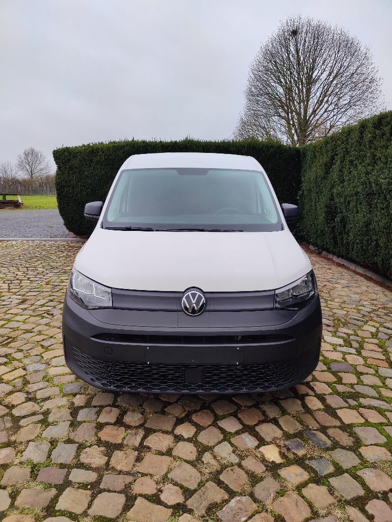 Volkswagen Caddy 2.0 TDI, Auto's, 75 kW, Stof, 4 cilinders, Wit