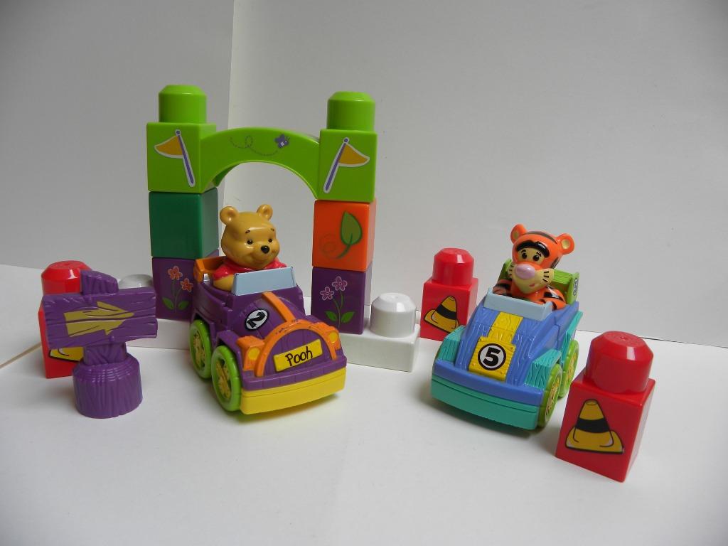 Mega Bloks Winnie the Pooh Race, Kinderen en Baby's, Ophalen of Verzenden, Zo goed als nieuw, Jongen of Meisje