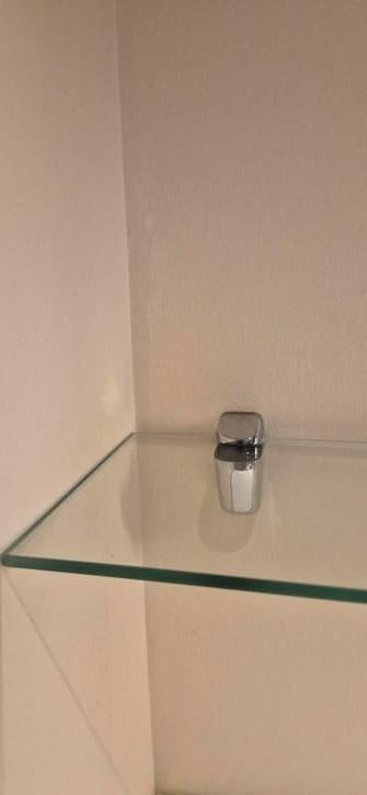 Petite étagère en verre Sdb, Enlèvement ou Envoi, Utilisé