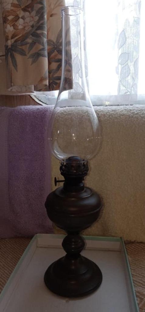 petroleum licht kandelaar olielamp kinkee, Antiek en Kunst, Antiek | Verlichting, Ophalen of Verzenden