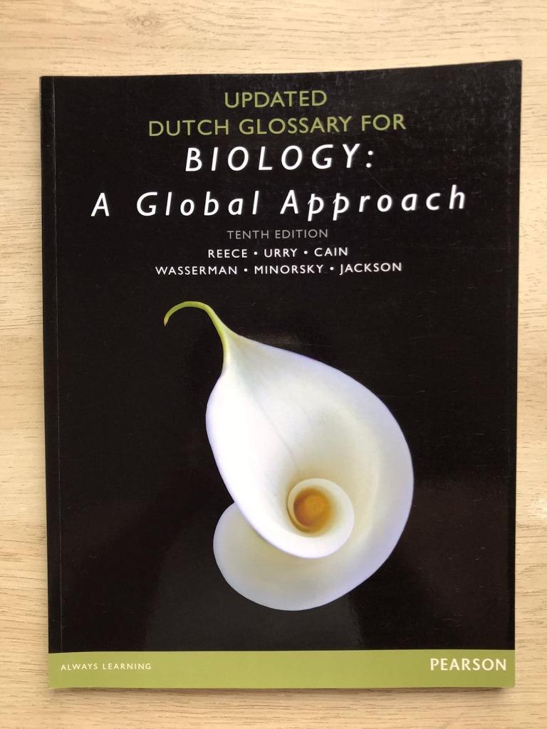 Boek Updated Dutch glossary for Biology : a global approach, Envoi, Comme neuf