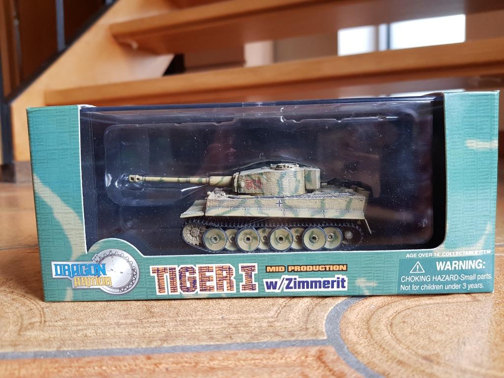 Dragon Armor 60062 Tiger I sPzAbt 501 Oostfront 1944 1/72, Verzamelen, Ophalen of Verzenden, Landmacht, Miniatuur of Beeldje