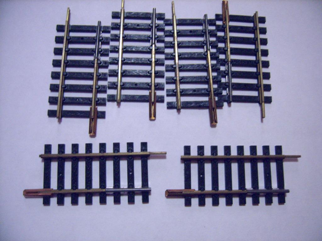 Fleischmann overgang rail messing Nr 1700/4 V, Analogique, Enlèvement ou Envoi, Fleischmann, Rails