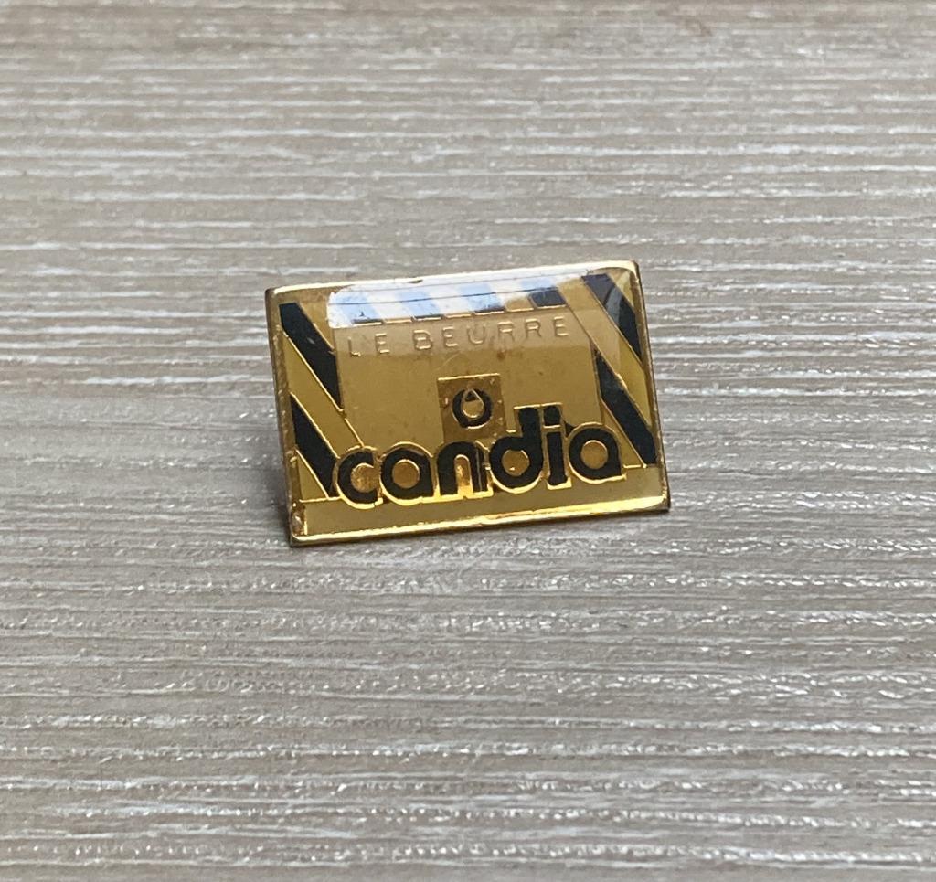 PIN - CANDIA - LE BEURRE - BOTER, Verzenden, Gebruikt, Merk, Speldje of Pin