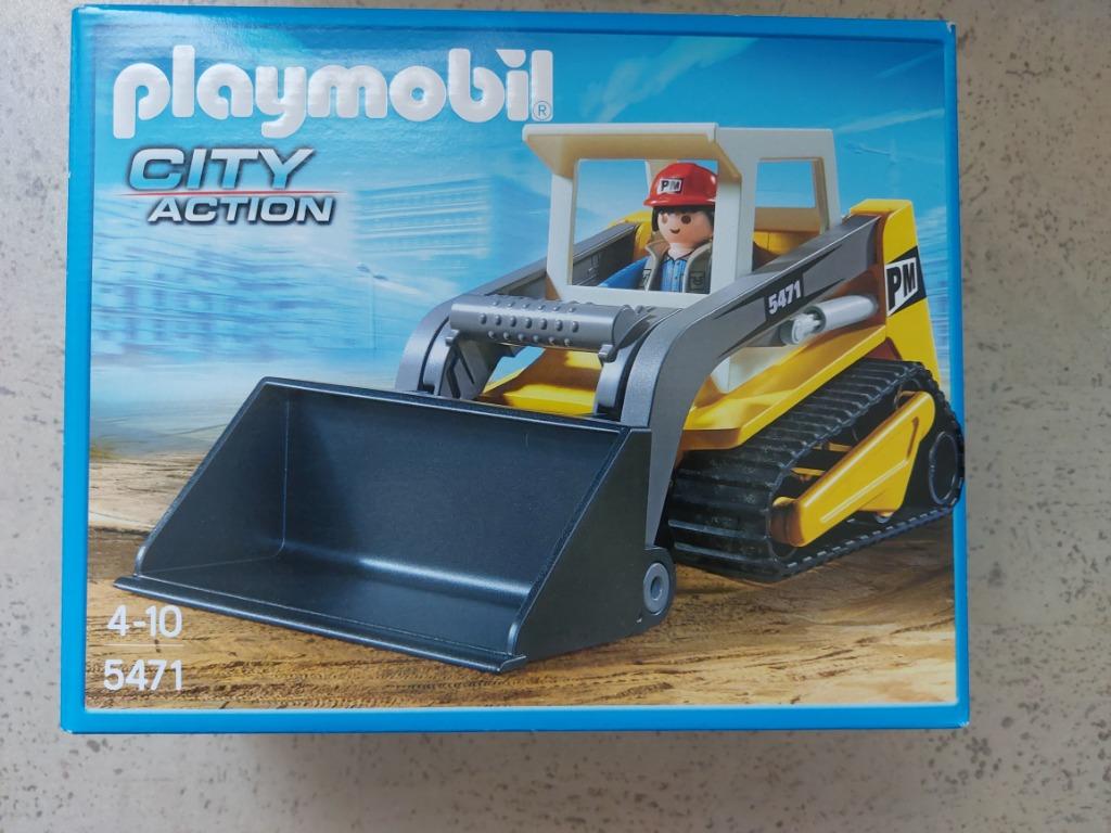 playmobil 5471 rups buldozer, Kinderen en Baby's, Speelgoed | Playmobil, Ophalen of Verzenden, Gebruikt
