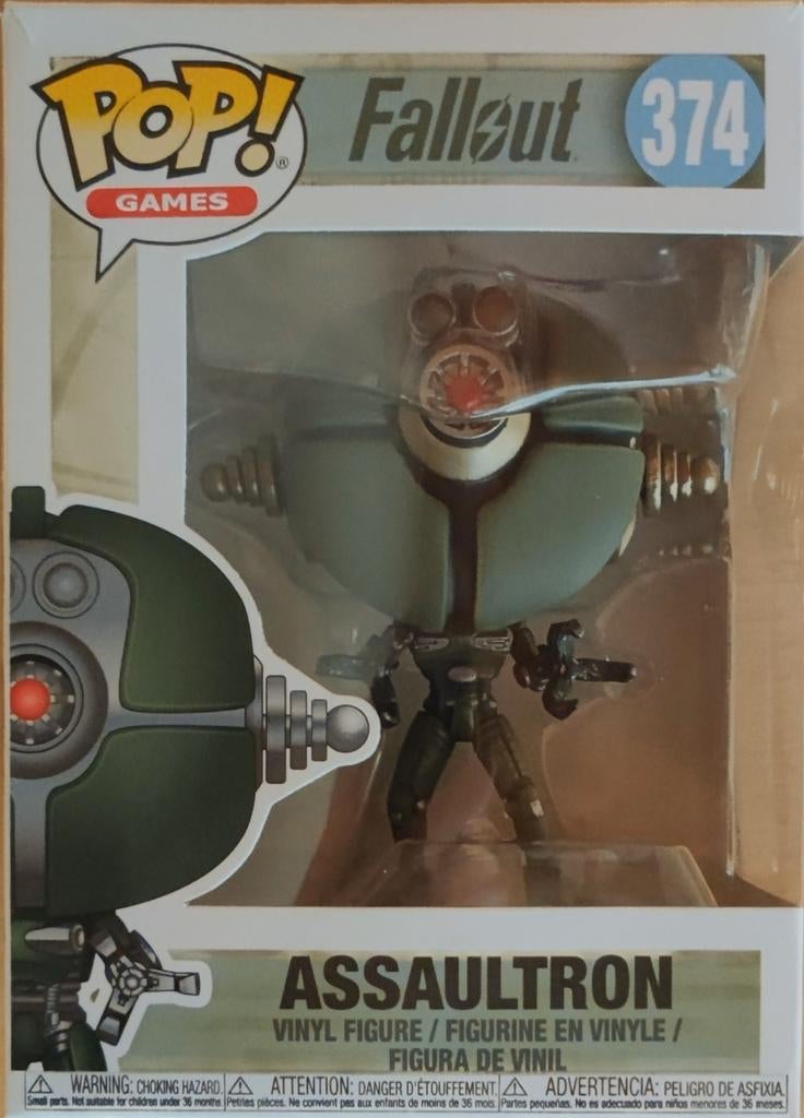 Figurine Pop Games: ASSAULTRON n374, Collections, Enlèvement ou Envoi, Neuf