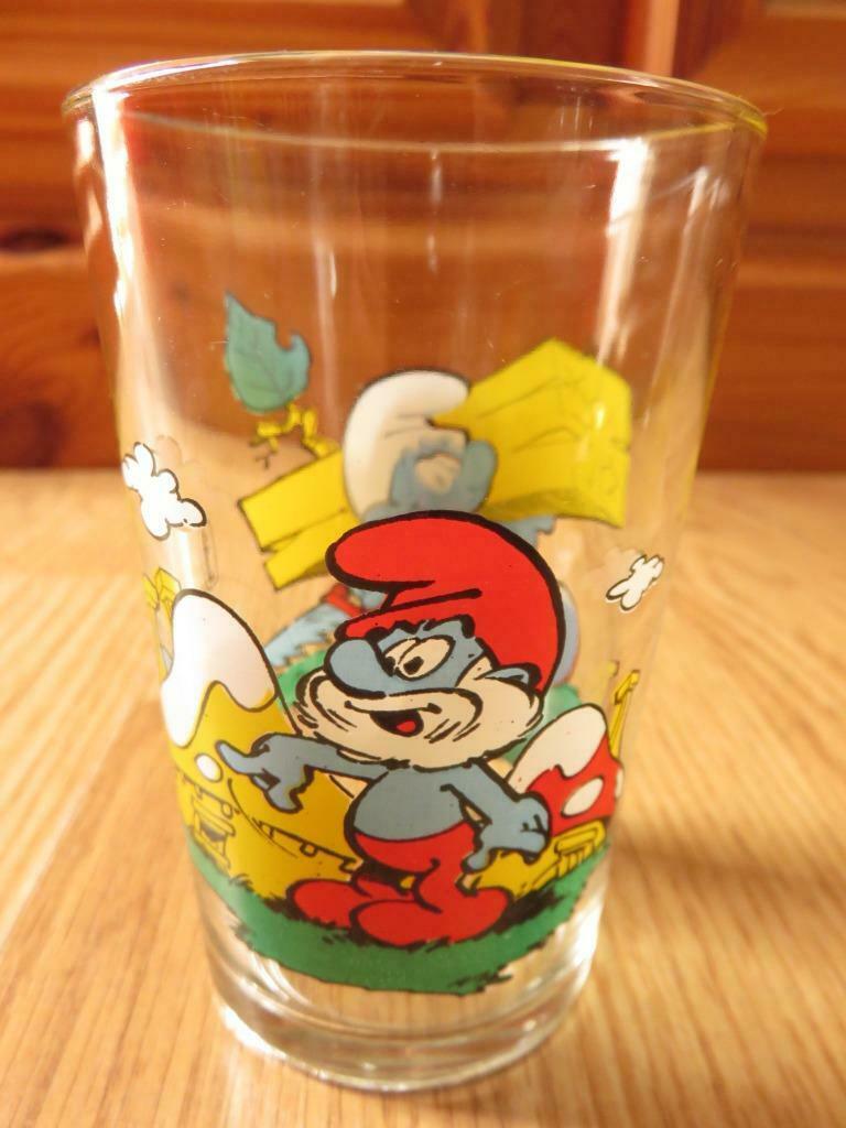 superbe verre les schtroumpfs pour collection, Ophalen of Verzenden, Nieuw, Frisdrankglas