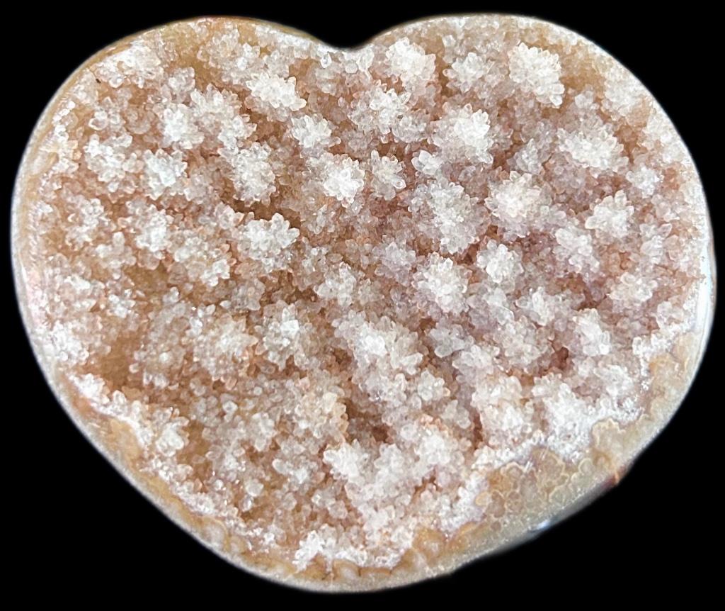 Amethyst Stenen Geode Hart Divers Valentijnsdag Edelsteen, Envoi