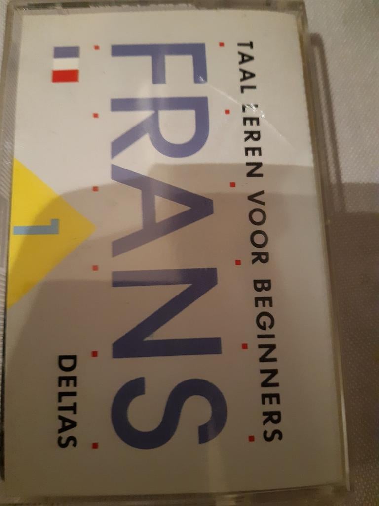 Cassettebandje TAAL LEREN VOOR BEGINNERS: FRANS  DEEL1, Envoi, Comme neuf, Originale