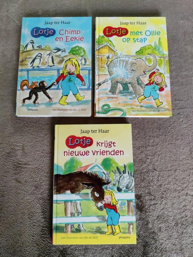 3 boeken van Lotje - Jaap ter Haar, Ophalen of Verzenden, Zo goed als nieuw
