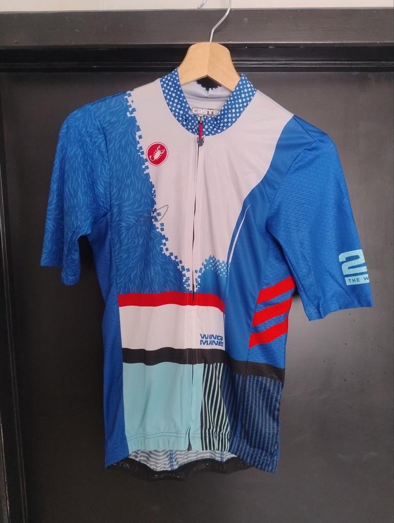 Maillot de cyclisme signé James Knox, Enlèvement ou Envoi, Comme neuf