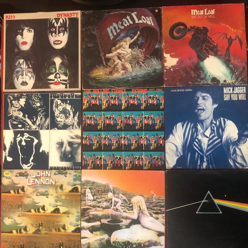 Vinyl records rock en meer, Ophalen of Verzenden, Zo goed als nieuw