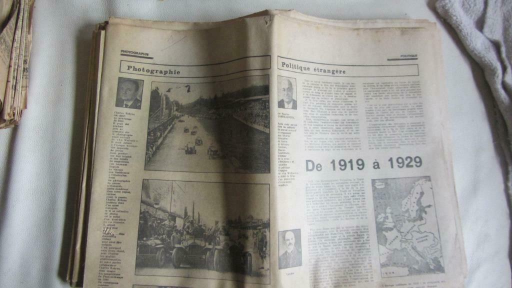 anciens journaux de 1945-1946, Ophalen of Verzenden, Gelezen, Krant