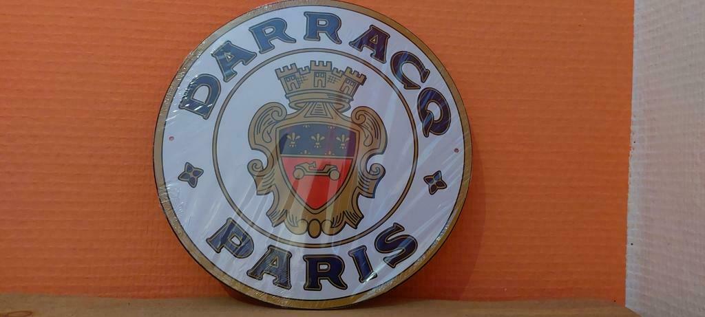 Reclamebord Darracq Paris, Ophalen of Verzenden, Nieuw, Reclamebord