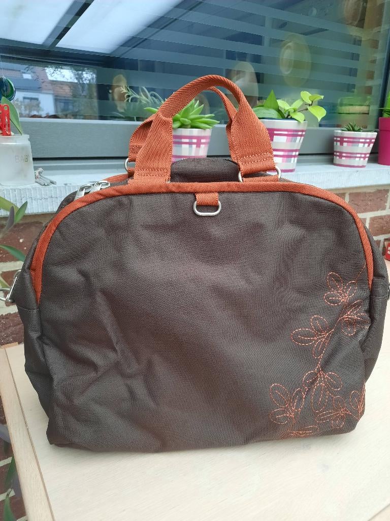 Reistas Samsonite, 30 cm of meer, Bruin, Minder dan 40 cm, Ophalen of Verzenden