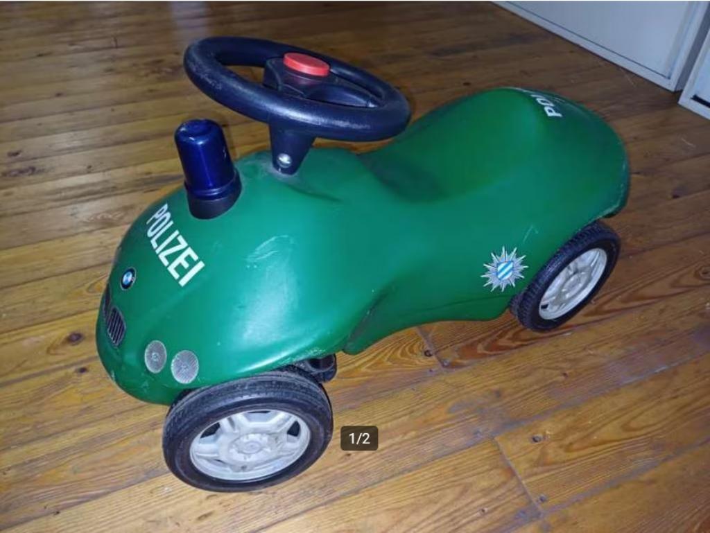 Bmw babyracer baby racer loopauto politie polizei, Ophalen of Verzenden, Gebruikt, Loopvoertuig