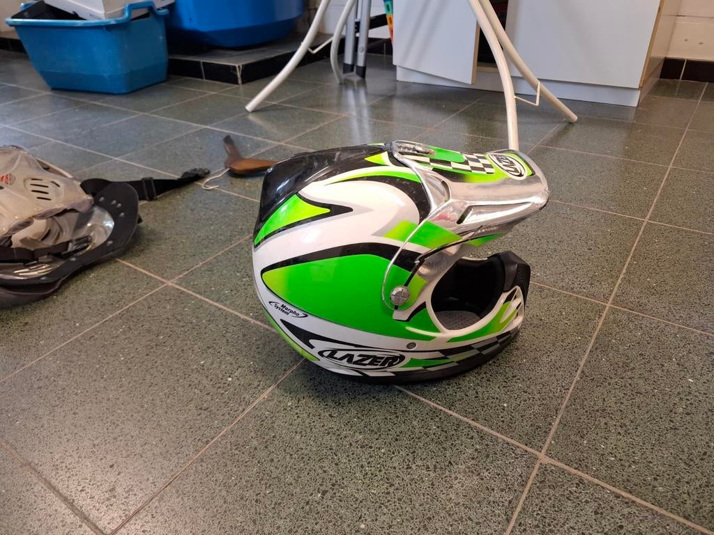 Membre laser pour casque Cross, Enlèvement