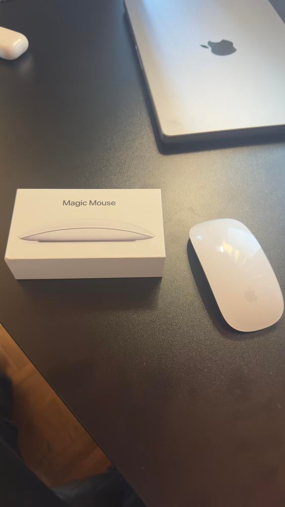 Apple Magic Mouse White Mouse Souris, Enlèvement, Comme neuf