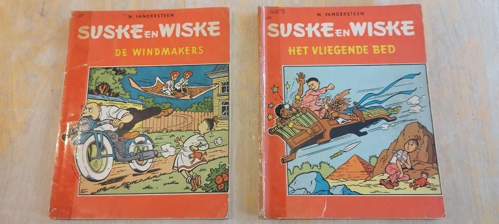 2 oude strips van Suske en Wiske, Enlèvement ou Envoi, Utilisé