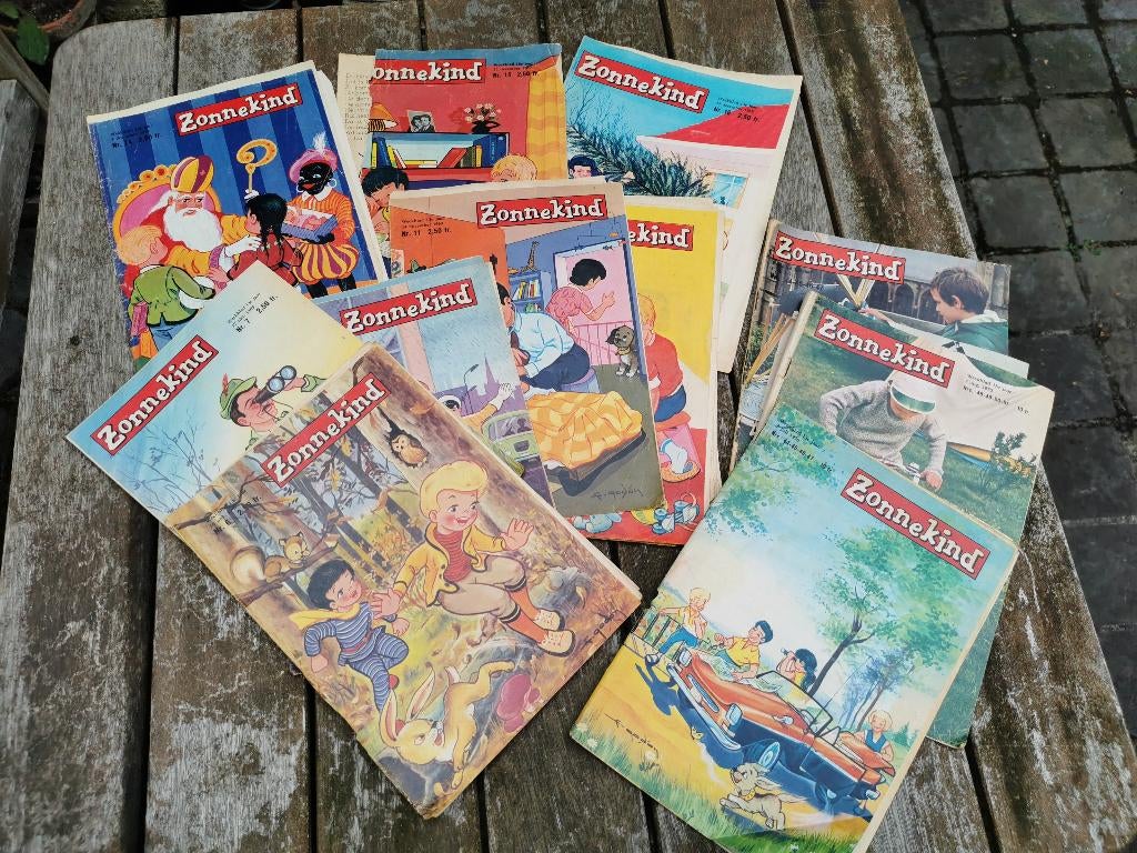 Tijdschriften Zonnekind 1969 - 1970 - 1971, Ophalen of Verzenden, Gelezen