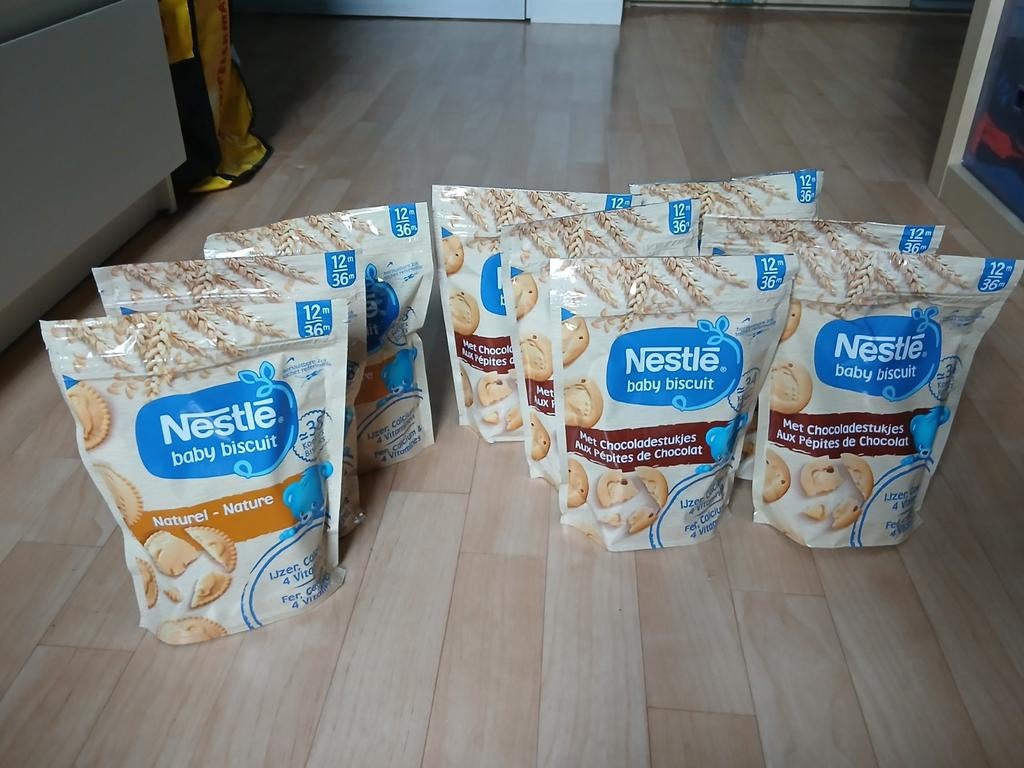 Nestle biscuits baby, Ophalen