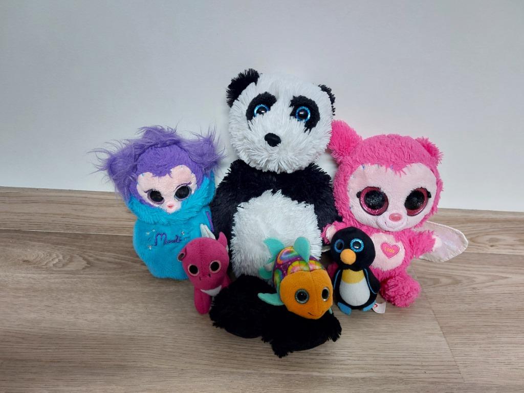 Pakket knuffels - Minimoomis en Ty, Kinderen en Baby's, Speelgoed | Knuffels en Pluche, Gebruikt, Overige typen, Ophalen
