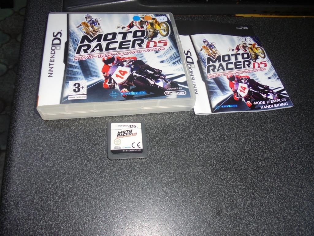 Nintendo DS Moto Racer DS (orig-compleet), Consoles de jeu & Jeux vidéo, Enlèvement ou Envoi, Course et Pilotage, Utilisé, À partir de 3 ans