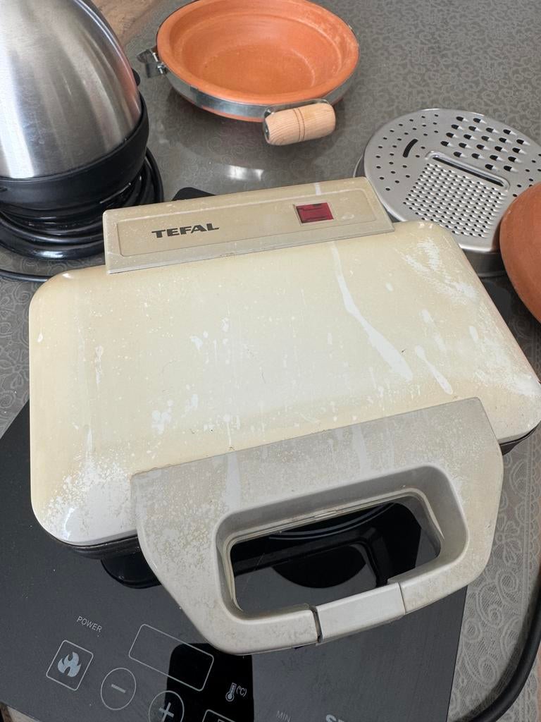 Tefal Croque-Monsieur Maker, Ophalen of Verzenden, Zo goed als nieuw