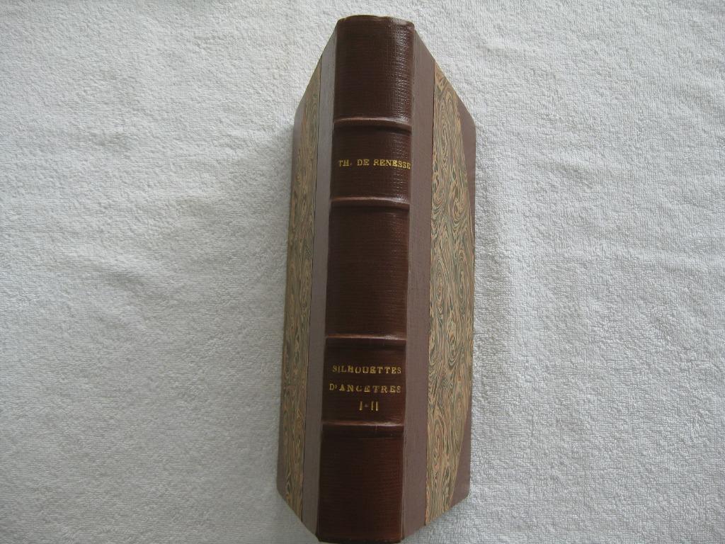 Limbourg généalogie - fam. de Renesse - rare EO 1924 et 1928, Ophalen of Verzenden, Gelezen