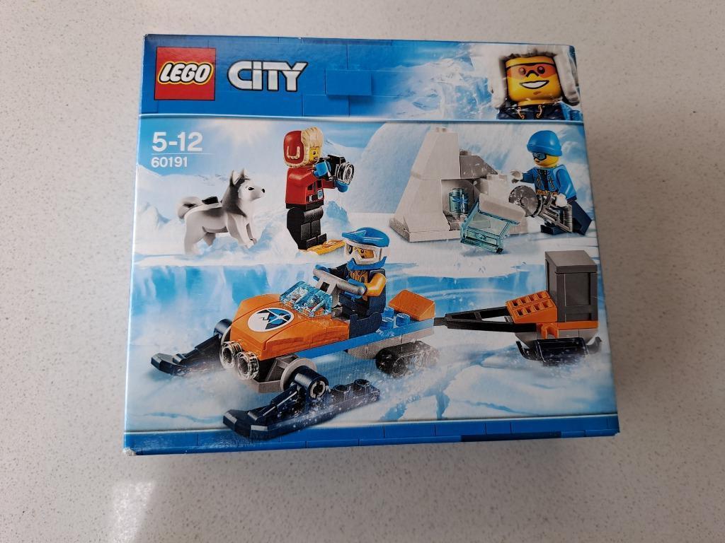 Lego City 60191 Sneeuwscooter met aanhang NIEUW doos sealed, Ophalen, City, Lego, Nieuw