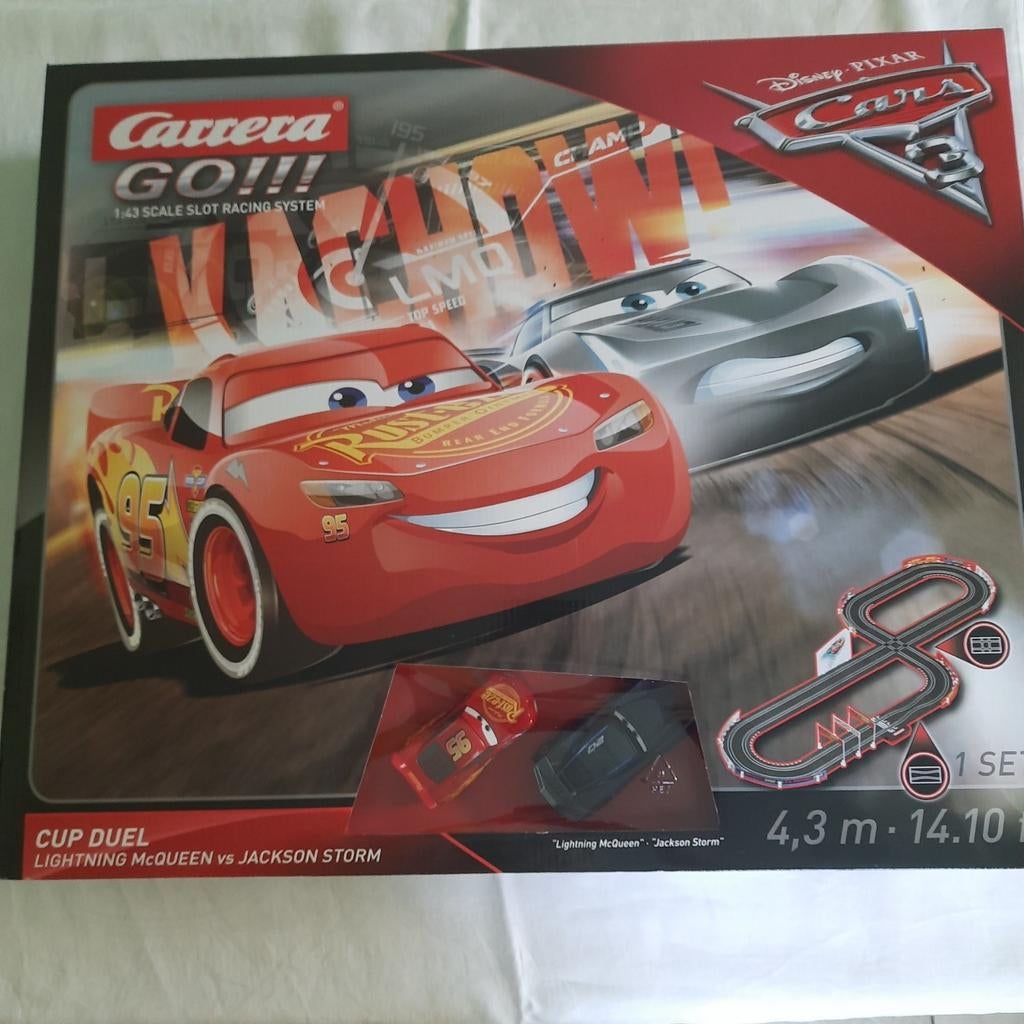 CARRERA GO !!!  CIRCUIT ELECTR.COURSE 1/43 "CARS 3" *NEUF*, Enfants & Bébés, Jouets | Circuits, Neuf, Circuit, Électrique, Carrera