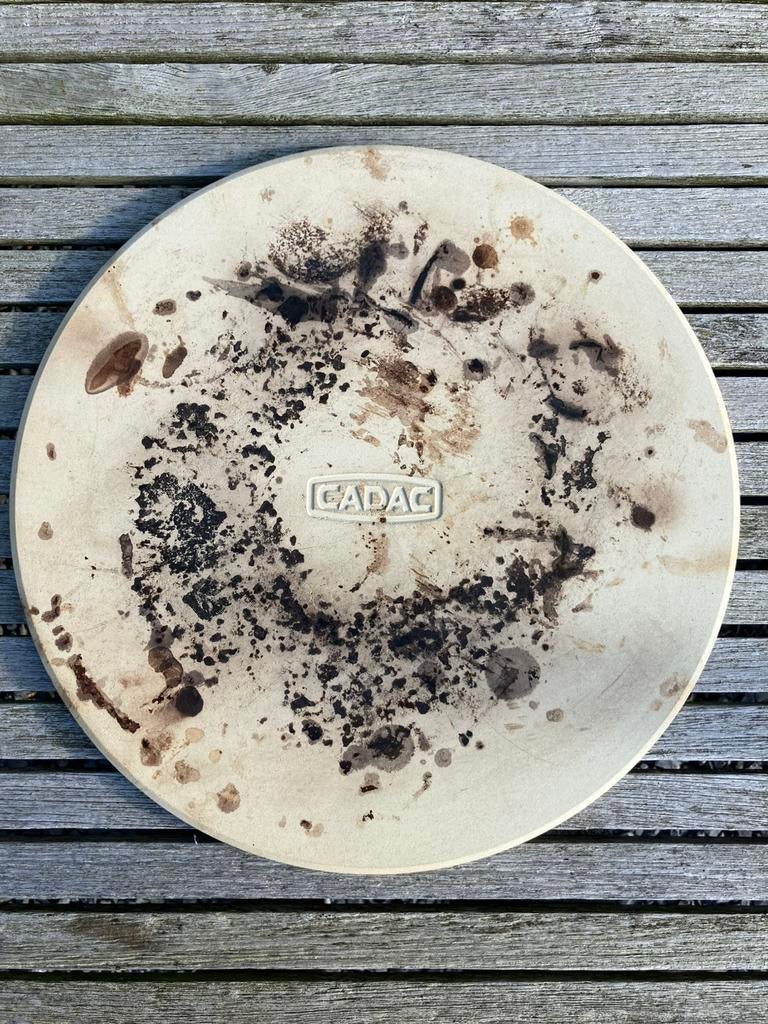Pizza stone 33cm, Ophalen, Zo goed als nieuw