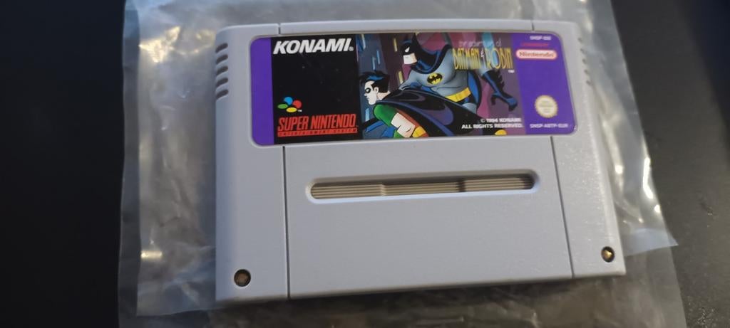 De avonturen van Batman en Robin Super Nintendo, Games en Spelcomputers