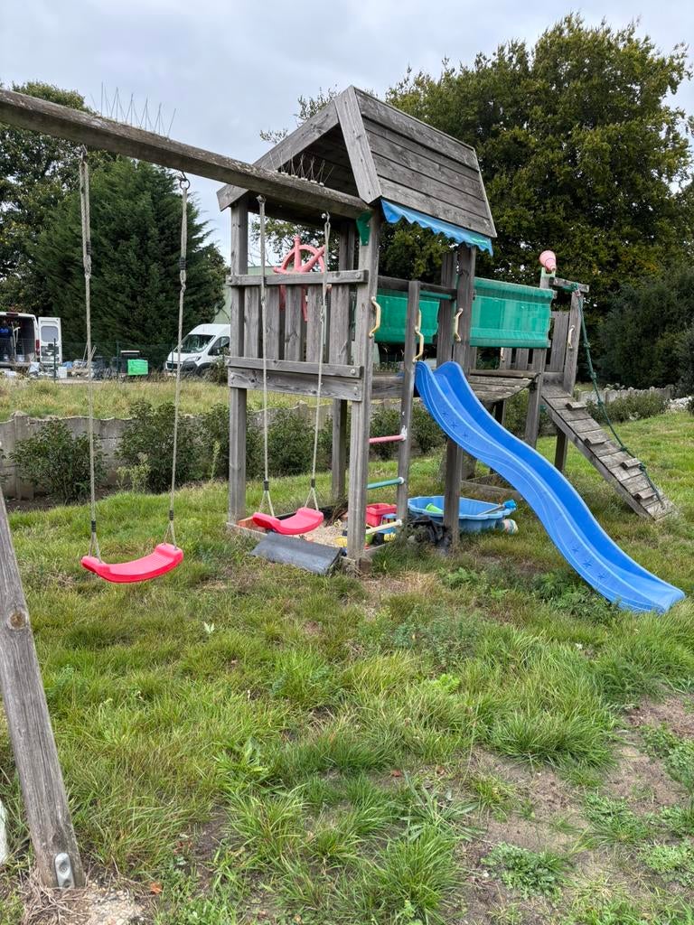 Speeltoestel, Kinderen en Baby's, Speelgoed | Buiten | Speeltoestellen, Ophalen, Gebruikt, Schommel