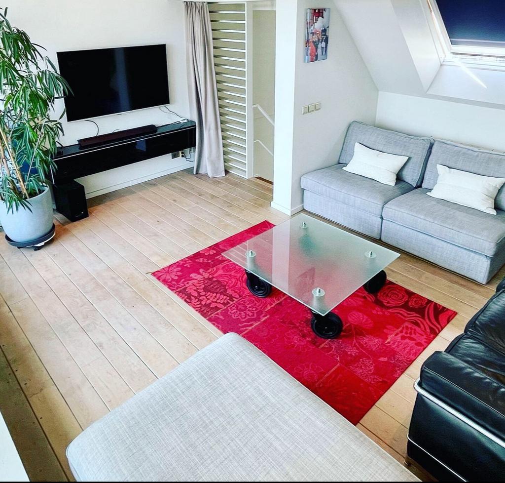 Glazen salontafel in perfecte staat, Ophalen, Zo goed als nieuw