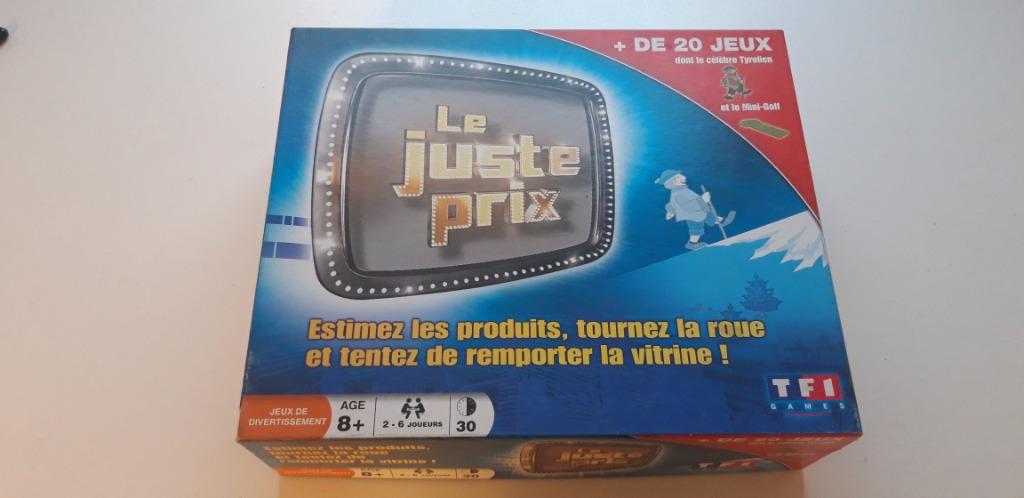 Juste prix TF1 2010, Trois ou quatre joueurs, Enlèvement ou Envoi, Utilisé, TF1 Games
