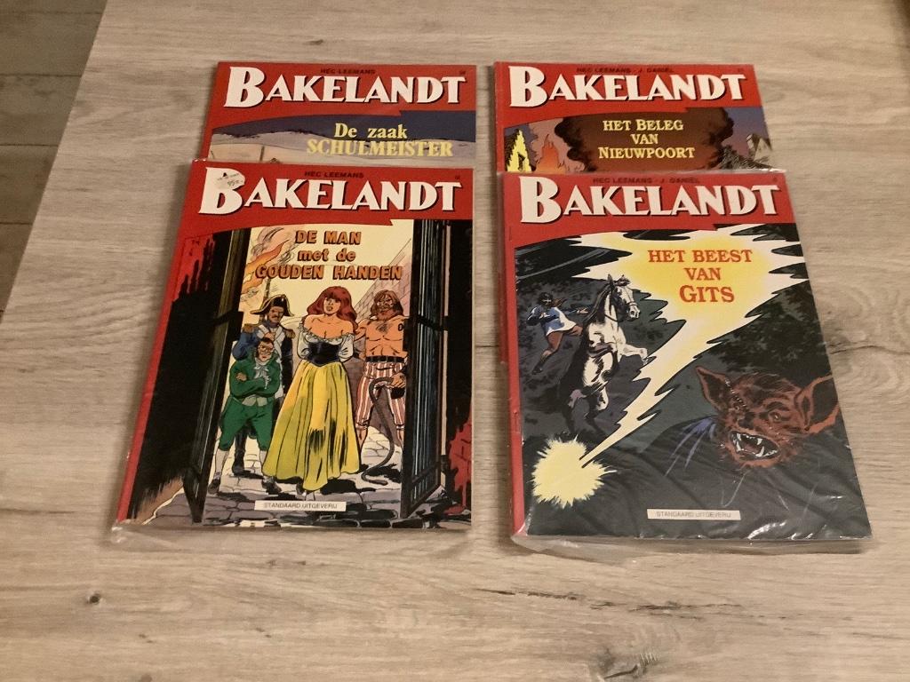 Bakelandt verschillende strips (1991-1995), Boeken, Hec Leemans, Ophalen of Verzenden, Zo goed als nieuw, Meerdere stripboeken
