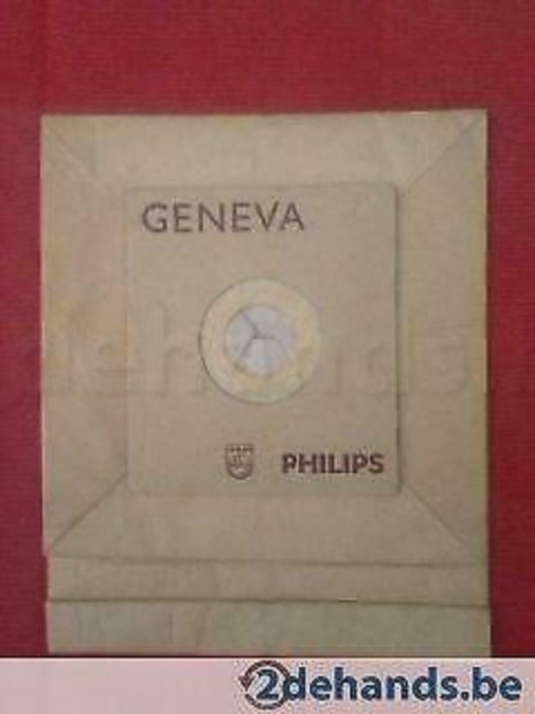 GENEVA Philips stofzuigzak 1 stuk, Ophalen of Verzenden, Zo goed als nieuw, Stofzuiger