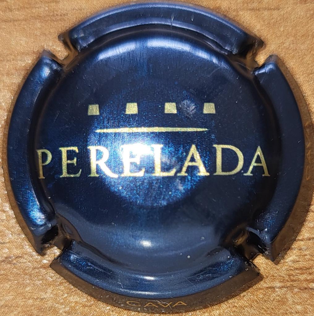 Capsule Cava d'Espagne Castillo de PERELADA bleu & or nr.06, Ophalen of Verzenden, Nieuw, Spanje, Overige typen