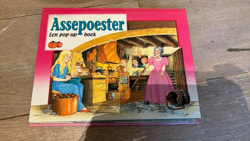 Pop-up boek Assepoester, Boeken, Ophalen of Verzenden, Gelezen