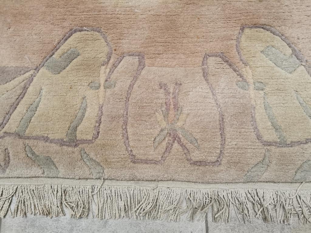 Handgeknoopt wollen tapijt, Antiek en Kunst, Ophalen