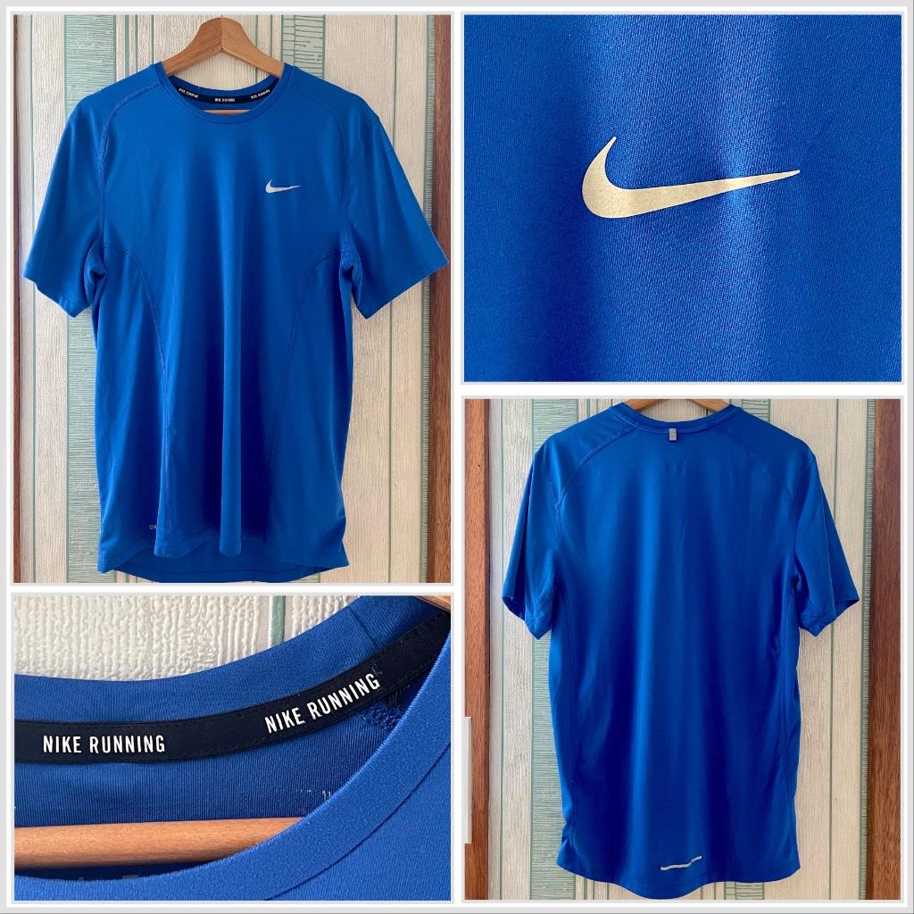Nike Dri-Fit T-shirt Maat M - Nieuwstaat, Kleding | Heren, Sportkleding, Nike, Nieuw, Ophalen of Verzenden, Hardlopen of Fietsen