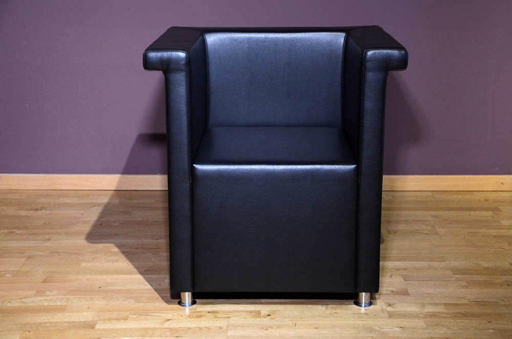 siège en cuir élégant, Maison & Meubles, Canapés | Salons, Moins de 75 cm, Moins de 150 cm, Enlèvement, Une personne